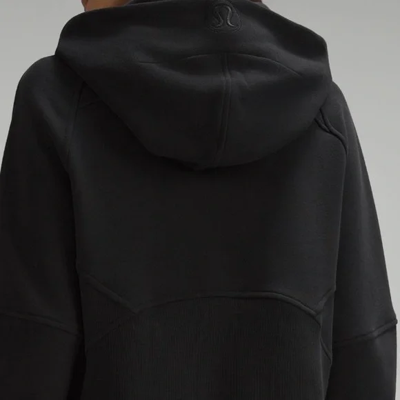 Lululemon Scuba Oversized Half-Zip Hoodie Black Size XL/XXL - Picture 2 of 11